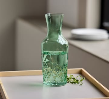 Sorrento waterkaraf 1 liter - Groen - Lyngby Glas