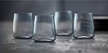 Zero waterglas 42 cl 4-pack - Smoke - Lyngby Glas