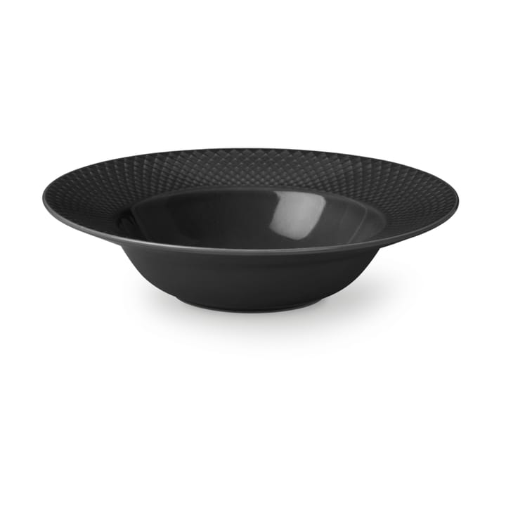 Rhombe Earth diepbord Ø24,5 cm - Slate - Lyngby Porcelæn