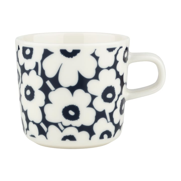 Klein Unikko koffiekop 20 cl - Dark blue-white - Marimekko