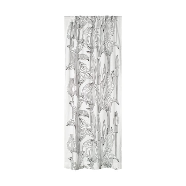 Kukat Puhkeavat kant-en-klaar gordijn 135x245 cm - White-black - Marimekko