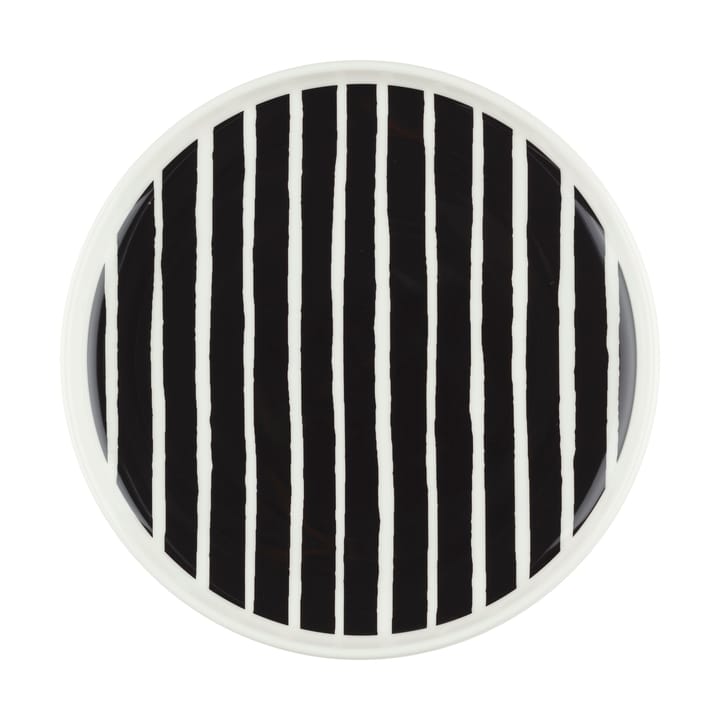 Oiva Piccolo bord Ø20 cm - White-black - Marimekko