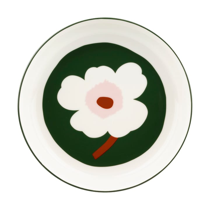 Oiva Unikko diepe bord Ø20,5 cm - Groen - Marimekko