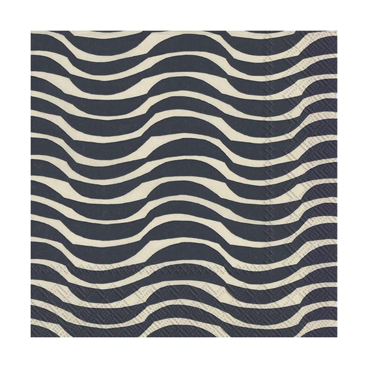 Palko servet 33x33 cm 20-pack - Cream-blue - Marimekko