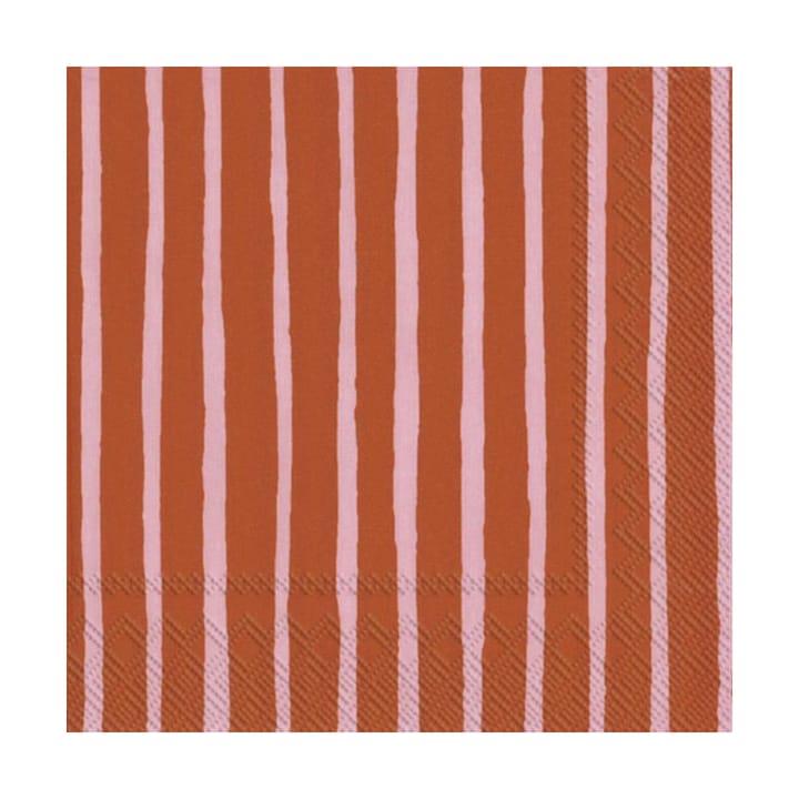 Piccolo servet 33x33 cm 20-pack, Pink-orange Marimekko