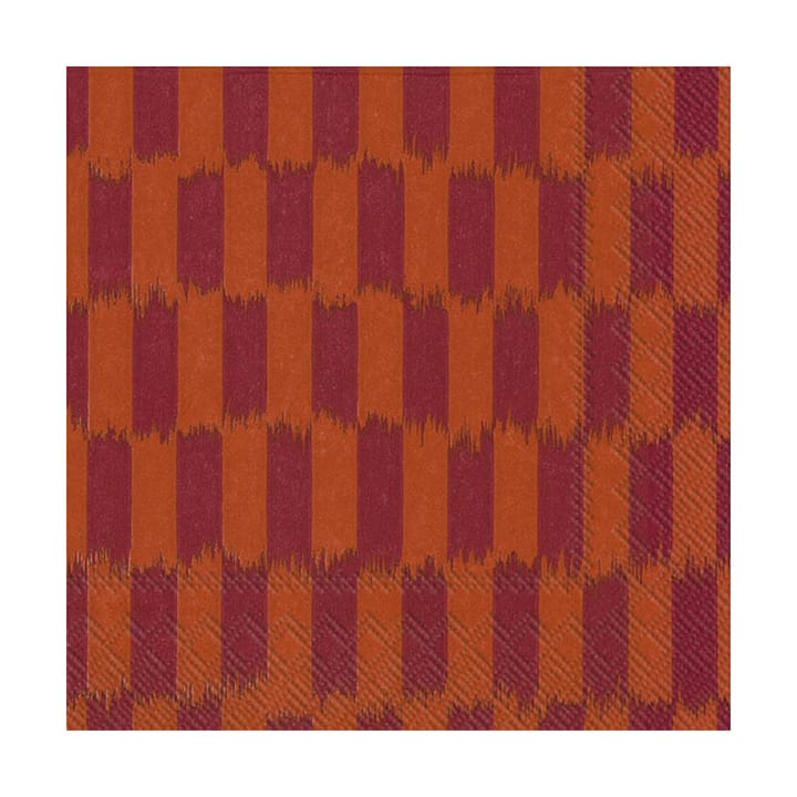 Piekana servet 33x33 cm 20-pack - Terracotta - Marimekko