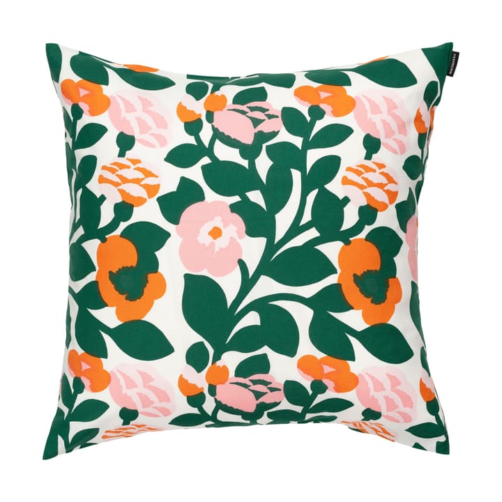 Pieni green green kussenhoes 50x50 cm - Groen-oranje - Marimekko