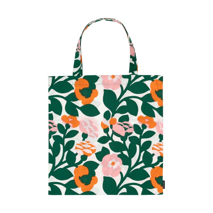 Pieni green green tas 44x43 cm - Groen-oranje - Marimekko