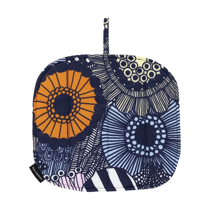 Pieni Siirtolapuutarha theemuts - White-yellow-orange-light blue - Marimekko