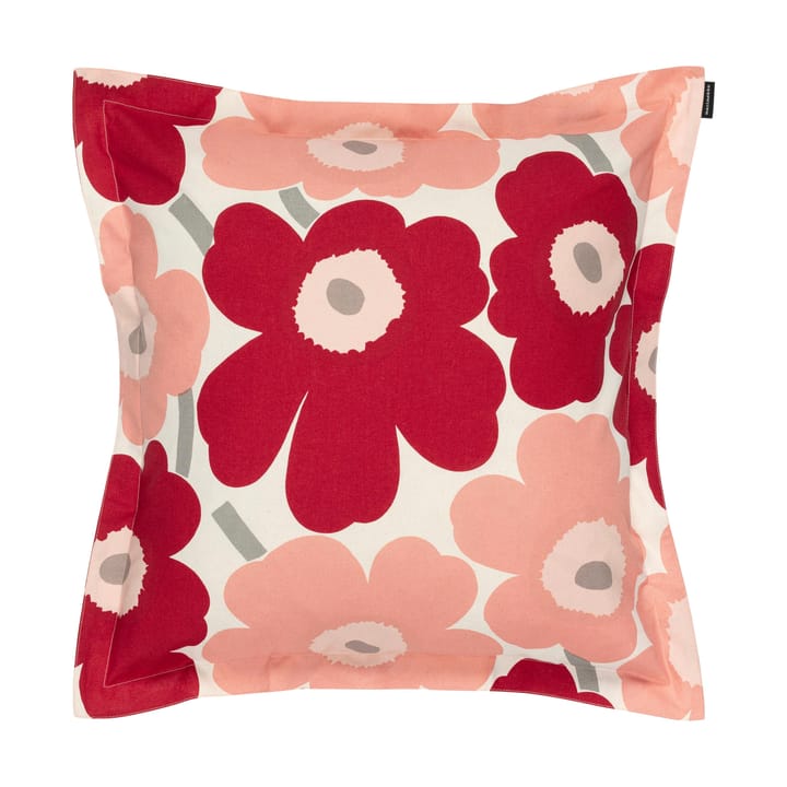 Pieni Unikko kussenhoes 50x50 cm - Dark cherry-rose - Marimekko