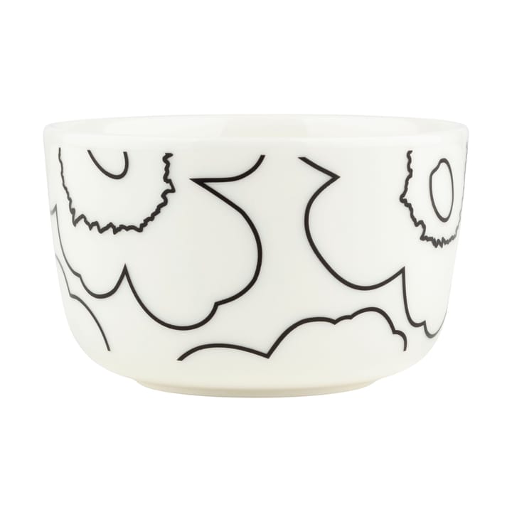 Piirto Unikko kom 2,5 dl - White-black - Marimekko