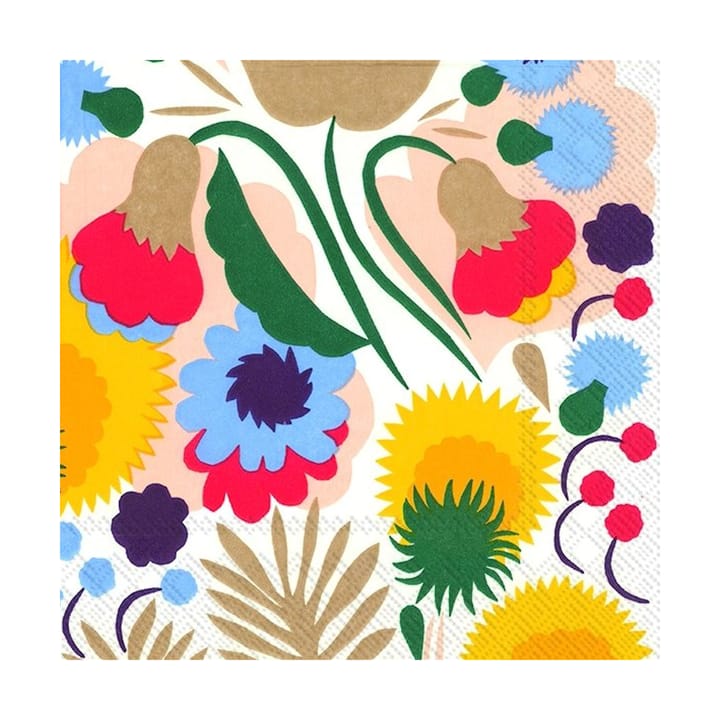 Pikkukellukka servet 33x33 cm 20-pack - Multi - Marimekko