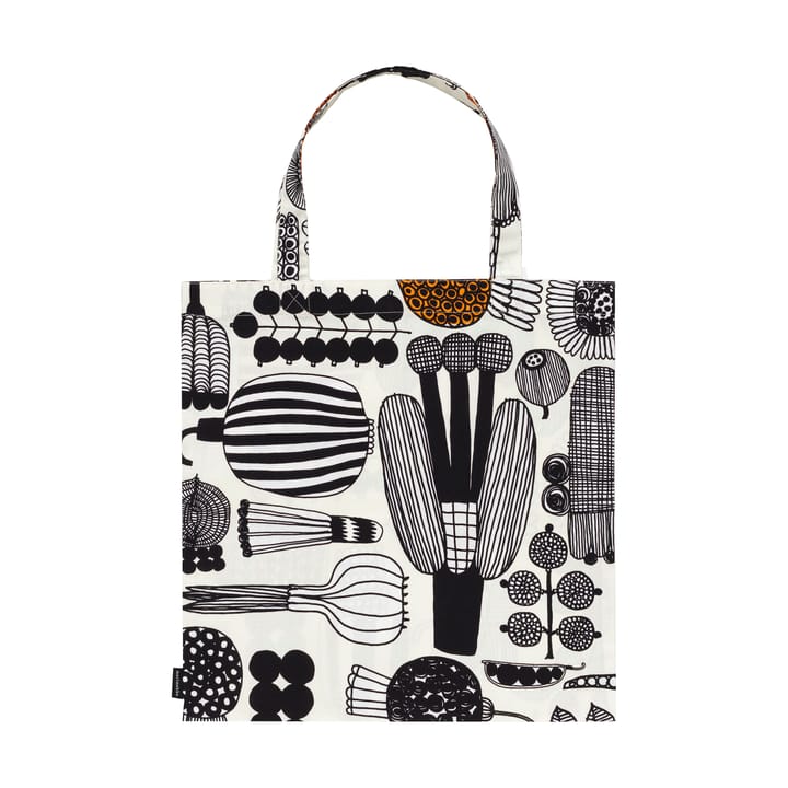 Puutarhurin parhaat tas 44x43 cm - White-black-orange - Marimekko