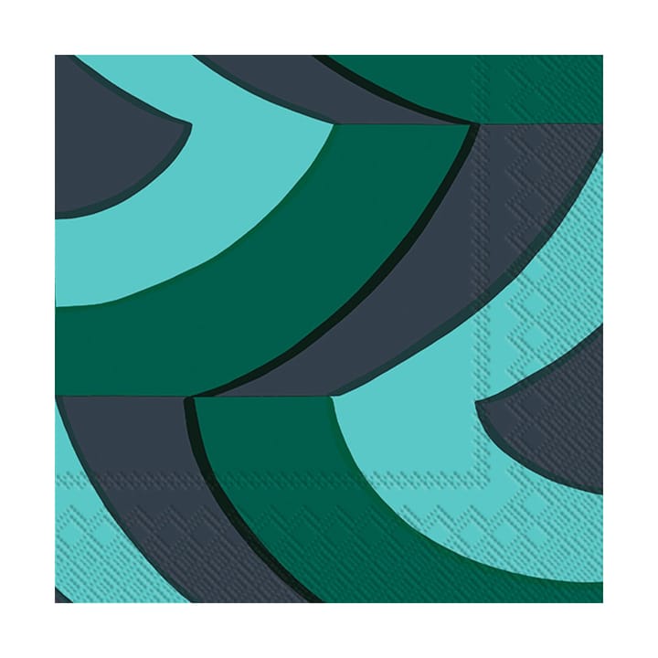 Savanni servet 33x33 cm 20-pack - Green - Marimekko