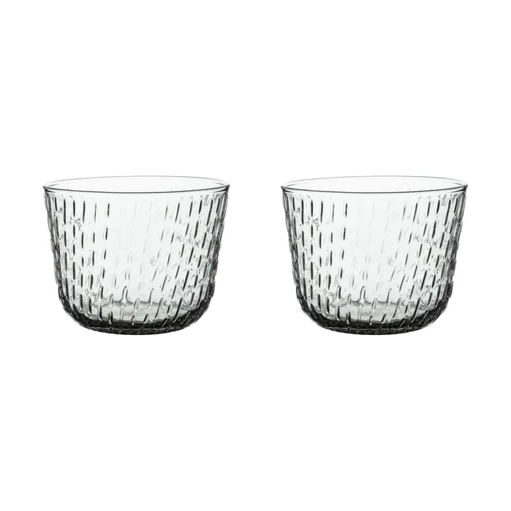 Syksy drinkglas 2 dl 2-pack, Misty grey Marimekko