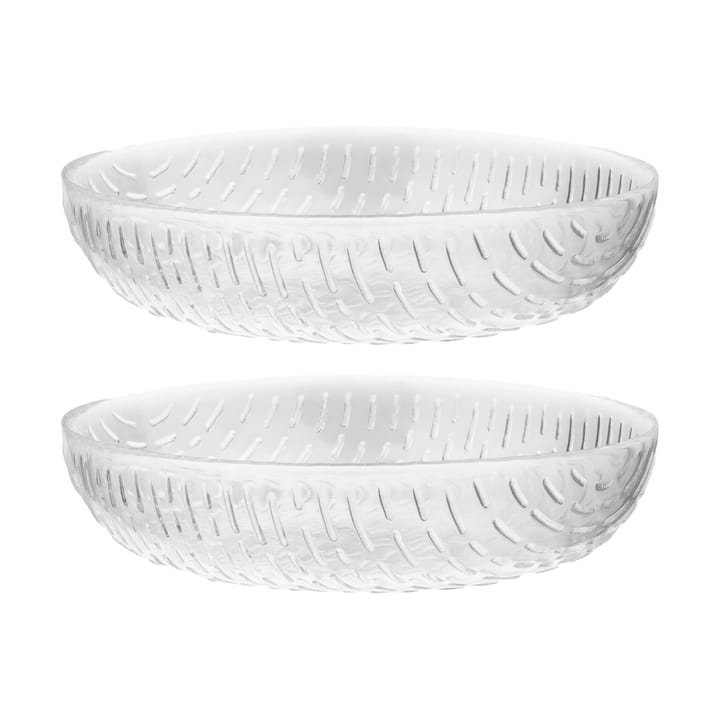 Syksy glazen schaal 2,5 dl 2-pack - Clear - Marimekko