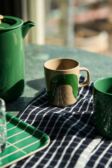 Tiiliskivi mok 40 cl - Dark green - Marimekko