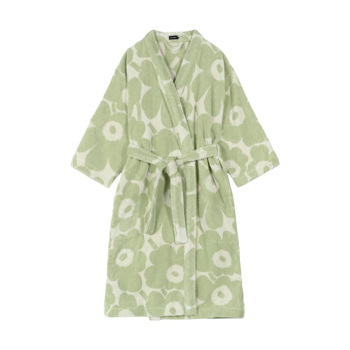 Unikko badjas - Off white-sage, XL - Marimekko