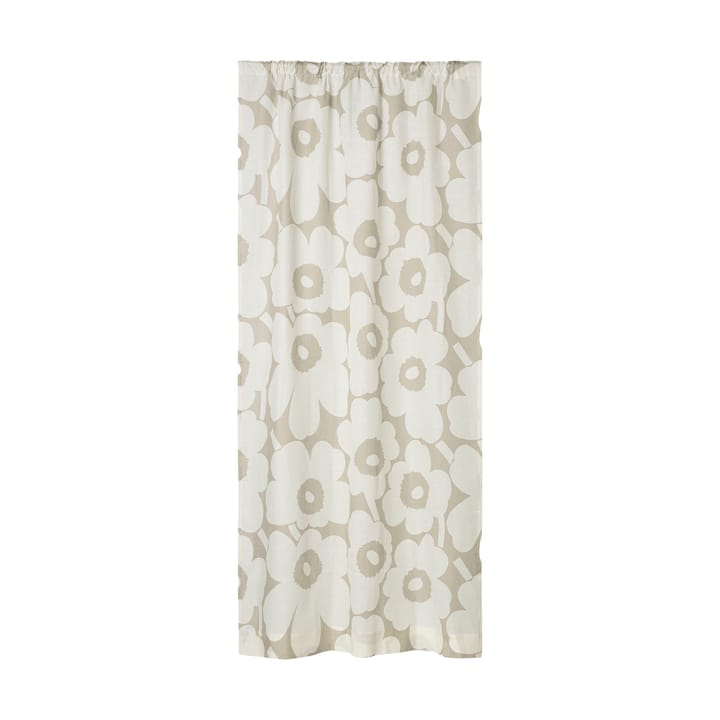 Unikko gordijn 135x250 cm - Light grey- off white - Marimekko