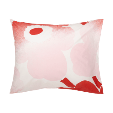 Unikko Häivähdys beddengoedset 150x210 cm, 50x60 cm - Roze - Marimekko