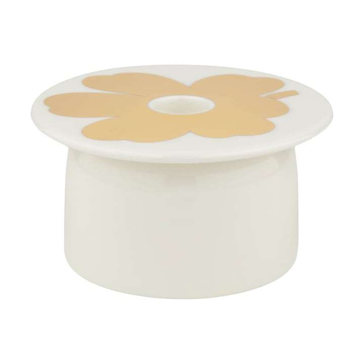 Unikko kaarsenhouder - White-gold - Marimekko