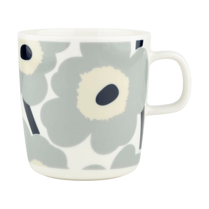 Unikko mok 40 cl - White-light grey-sand-dark blue - Marimekko