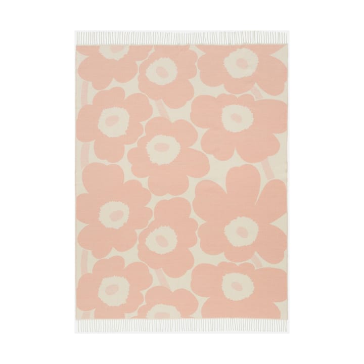 Unikko plaid 130x180 cm, Pink Marimekko