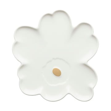 Unikko schaal 13 cm 2-delig - Terra-white-gold - Marimekko