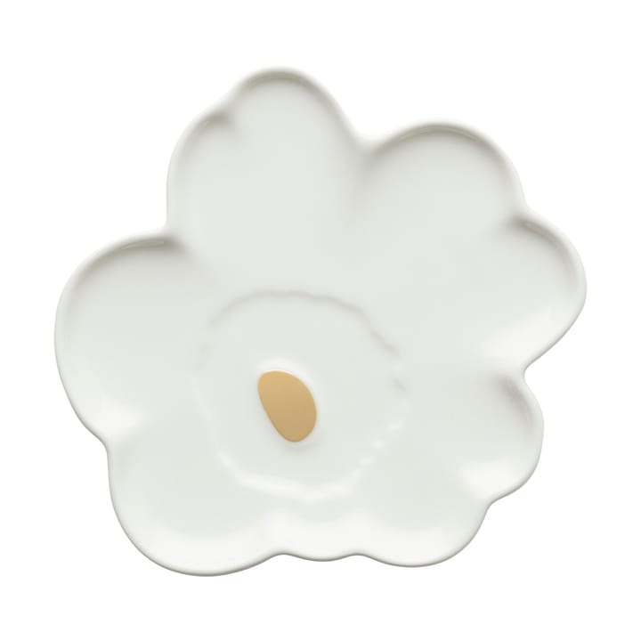 Unikko Shape schaal 20 cm - White-gold - Marimekko