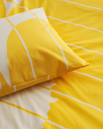 Vesi Unikko kussensloop 50x60 cm - Spring yellow-ecru - Marimekko