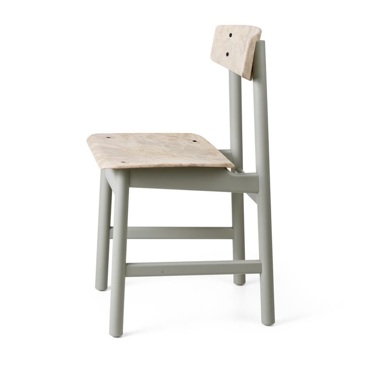 Conscious BM3162 stoel, Grey beech-wood waste grey Mater