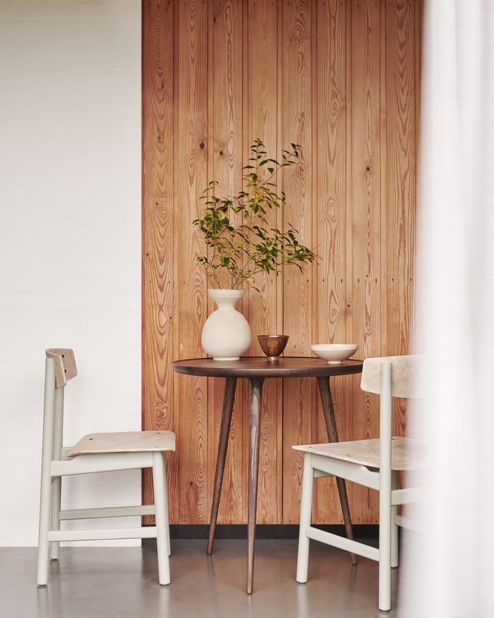 Conscious BM3162 stoel, Grey beech-wood waste grey Mater