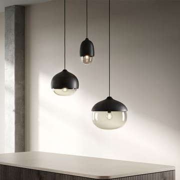 Terho hanglamp - smoke, medium, zwart - Mater