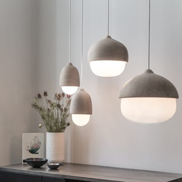 Terho hanglamp - smoke, medium, zwart - Mater