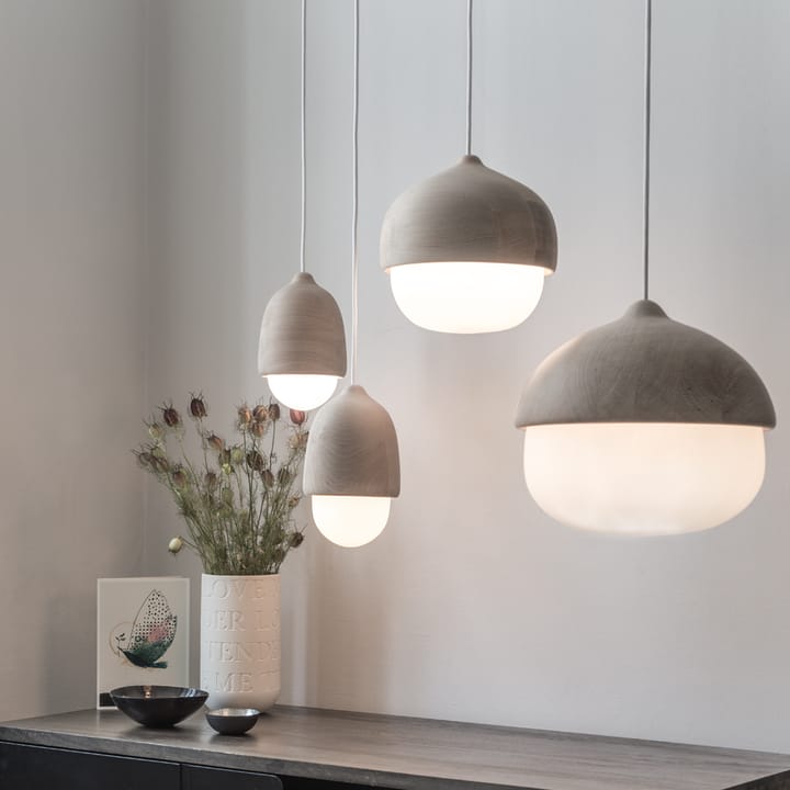 Terho hanglamp, smoke, medium, zwart Mater