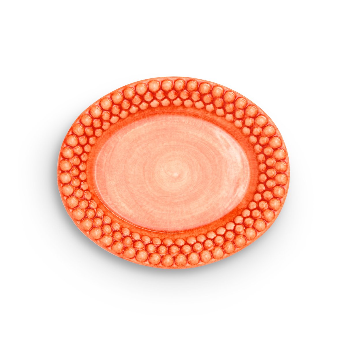 Mateus Bubbles ovaal bord, 20 cm Oranje