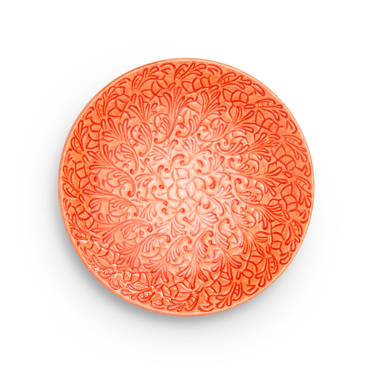 Mateus Lace bord, 20 cm Oranje