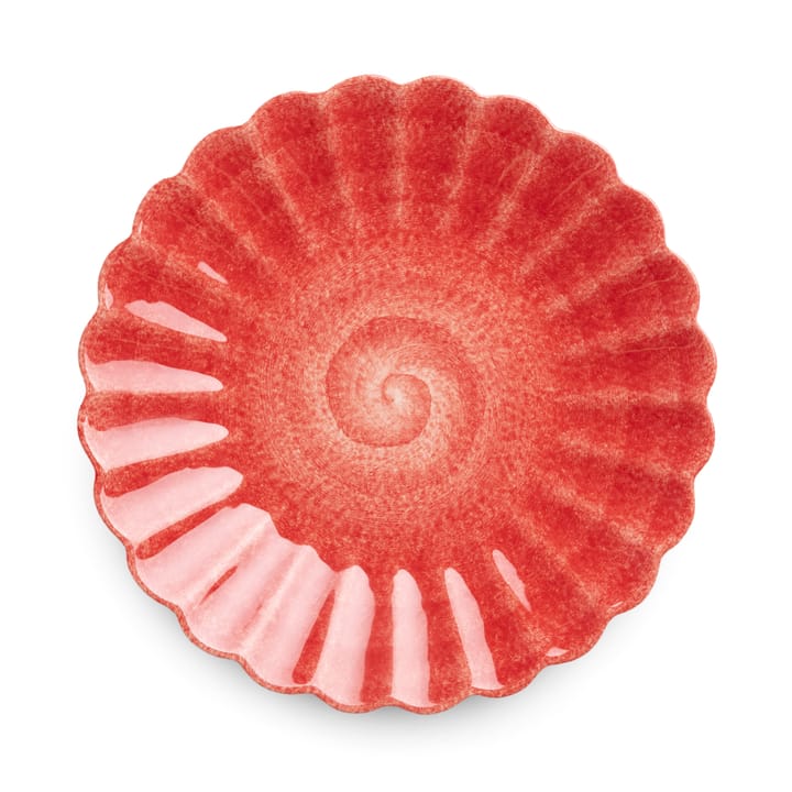 Oyster bord 20 cm - Rood - Mateus