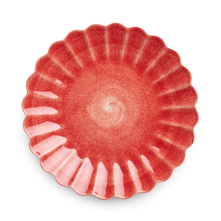 Oyster bord 28 cm - Rood - Mateus