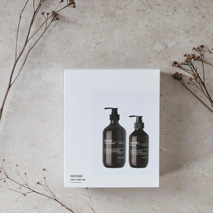 Meraki geschenkset, handzeep en handlotion, Meadow bliss Meraki