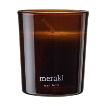 Meraki geurkaars 12 uur 2-pack - Warm tonka - Meraki