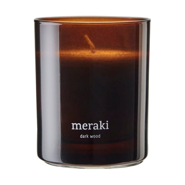 Meraki geurkaars, 35 uur - Dark wood - Meraki