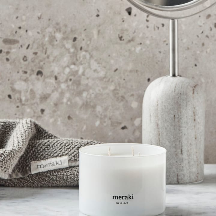 Meraki geurkaars, 60 uur, Fresh linen Meraki