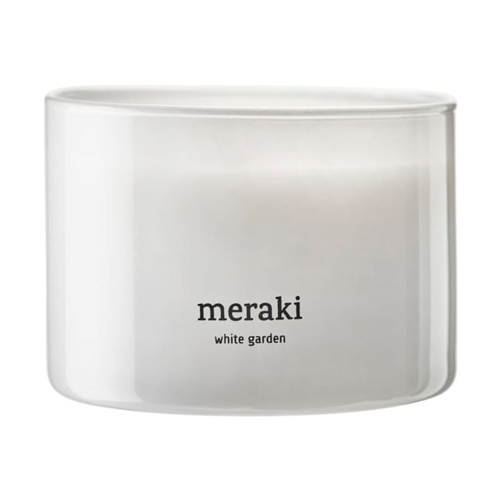 Meraki geurkaars, 60 uur - White garden - Meraki