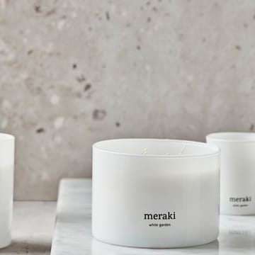 Meraki geurkaars, 60 uur - White garden - Meraki