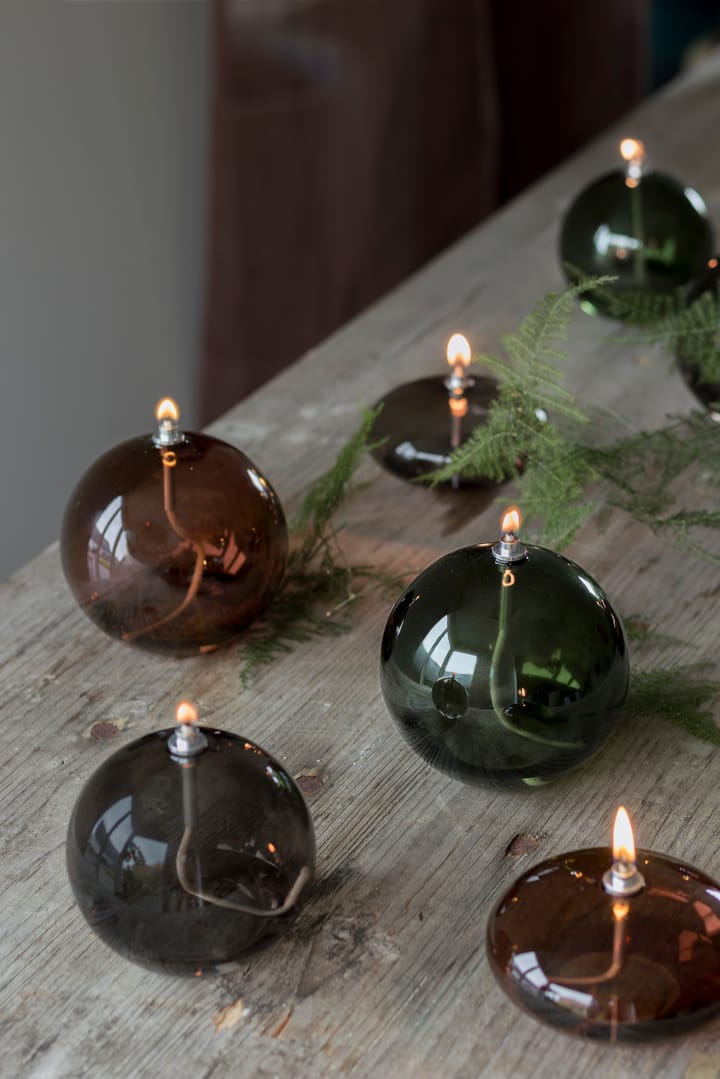 Aura olielamp small, Dark forest Mette Ditmer