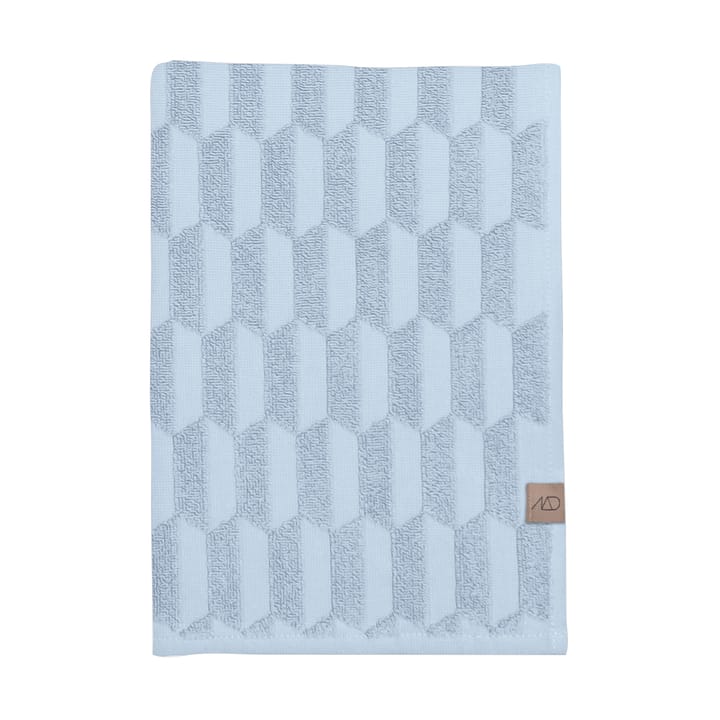 Geo badhanddoek 70x133 cm - Light Blue - Mette Ditmer