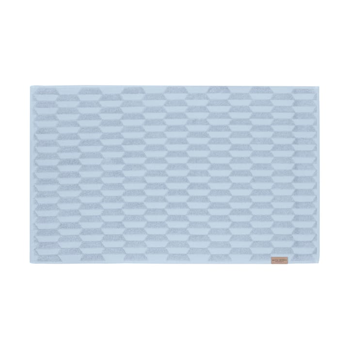 Geo badmat 50x80 cm - Light Blue - Mette Ditmer