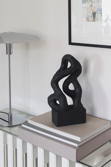 Kunstwerk symbiose sculptuur 29 cm - Black - Mette Ditmer