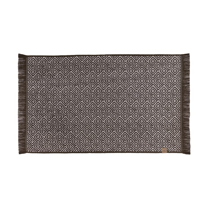 Morocco badmat 50x80 cm - Chocolate-off-white - Mette Ditmer